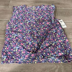 NWT OshKosh B’Gosh Button Down Floral Top Sz 14